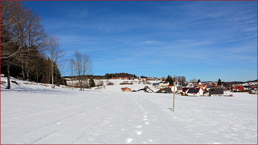 Winterlandschaft in Obernheim