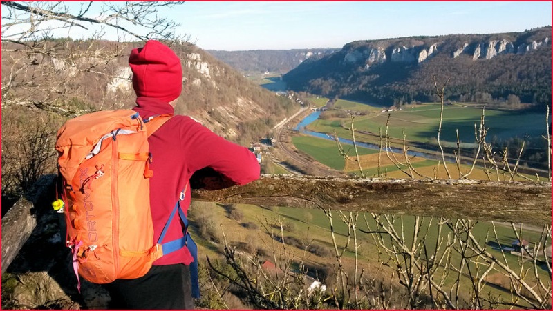 Donautal - Auf dem Glasträgerfelsen